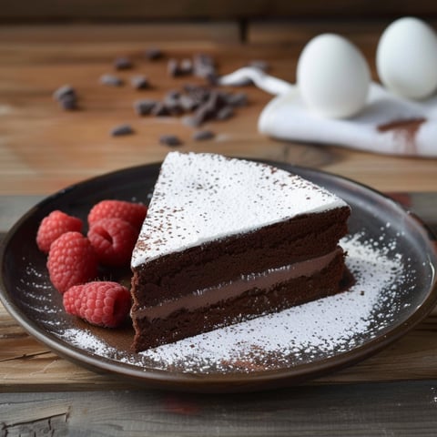 Una torta con crema e frutta fresca.