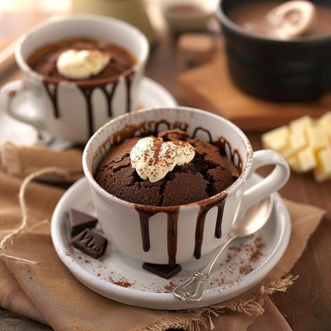 Caffè con cioccolato e crema.