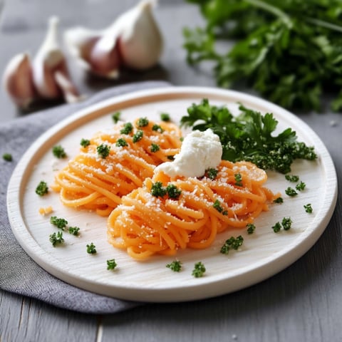 Piatti di pasta con verdure e formaggio.