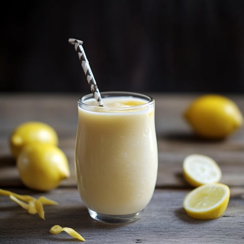 Un bicchiere di latte con una cannella di strawberry.