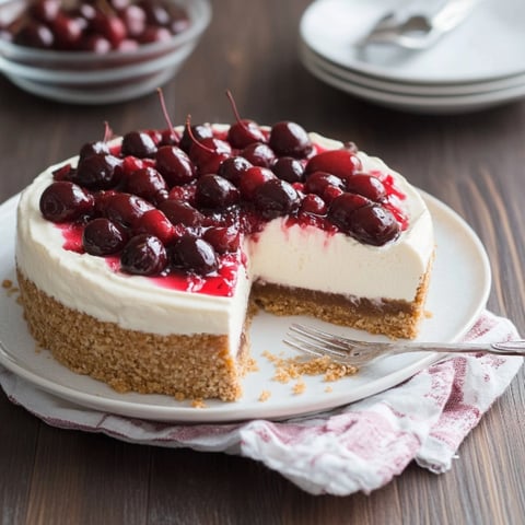 Una torta con frutta e crema.