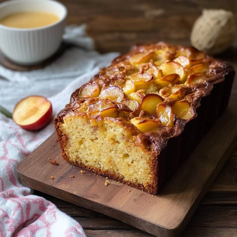 Un pane di pizza con frutta e burro.