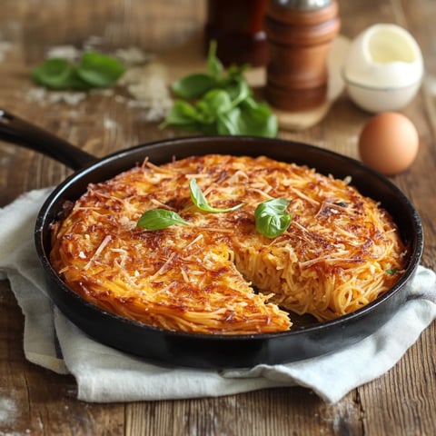 Un piatto di pasta con verdure e formaggio in una pentola.
