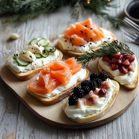 Quattro piadelle con pesce, cucumber, blackberry e strawberry.
