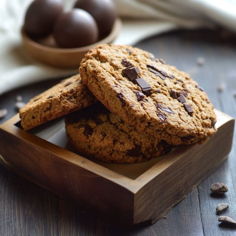 Un tavolo con un contenitore di biscotti e ciabatte.