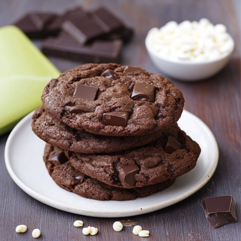 Pancakes con cioccolato e semi di cacao.