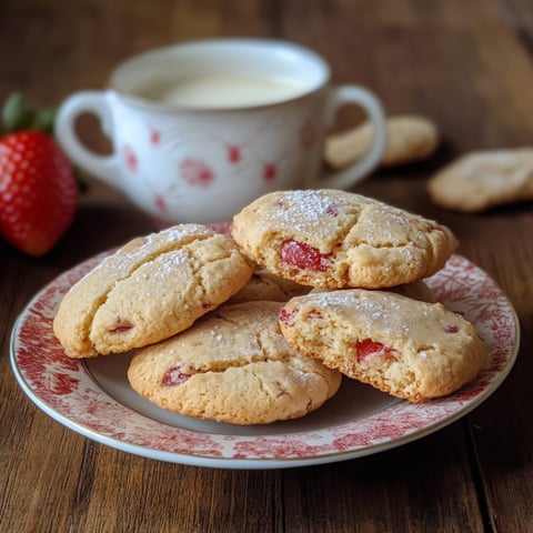 Tazza con biscotti e tazza con latte.