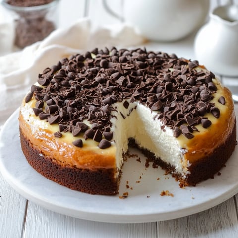 Una torta con crema e cioccolato tagliata in due.