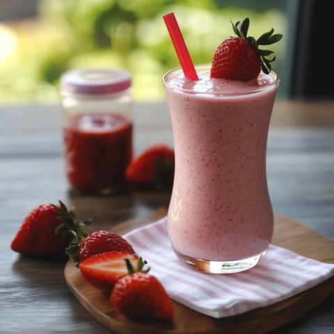 Un bicchiere di frullato con frullati e frullati.