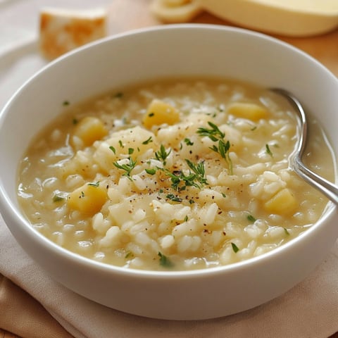 Una ciotola di riso con erbe e carote.