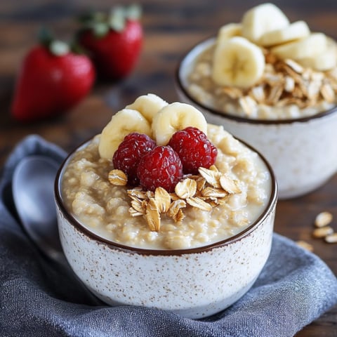 Due ciotole con cereali e frutta.