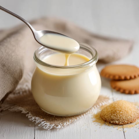 Un contenitore di crema con una spatola dentro.