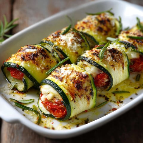 Piatti di zucchini con formaggio e pomodori.