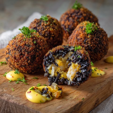 Piatti con salsa bianca e neri.