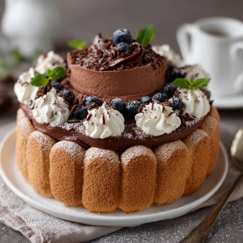 Un dolce con crema e frutta.