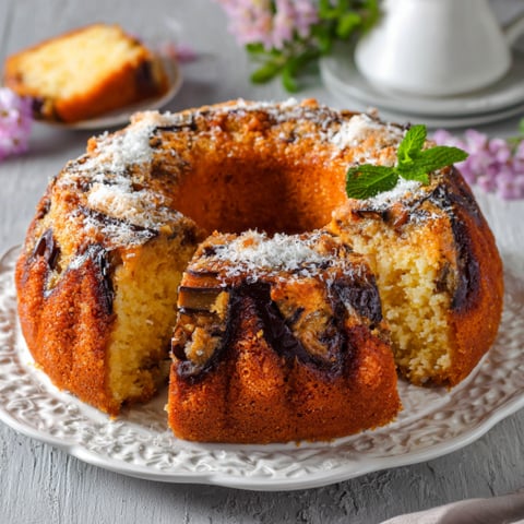Una torta con frullato di limone e cannoli.