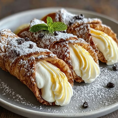 Une délicieuse tarte aux crêpes recouverte de crème chantilly et de miel.