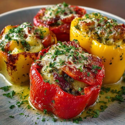 Peperoni ripieni alla semplice, une recette simple et savoureuse.