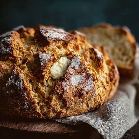 Une baguette de pain sans gluten est servie sur un plateau.