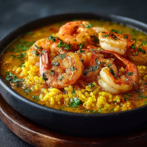 Une recette de curry de riz et de langoustines facile.